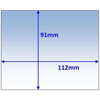 WELDCLASS LENS - CLEAR 112X91MM SUIT LINCOLN OUTER